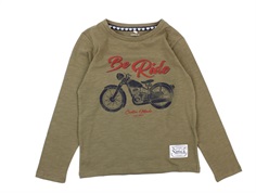 Name It t-shirt stone gray print